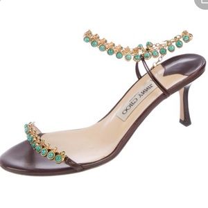 Jimmy Choo Dina Embellished Heel
